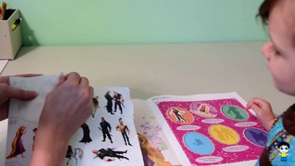 Download Video: Tangled Reusable Sticker Book (Disney Tangled) - Kinder Playtime