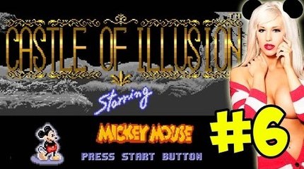 SQUEEZIE-SWEDISH IN THE BUTT! - Let's Play Castle of Illusion Starring Mickey #6