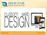 Custom web design services | best website designing | seoczar