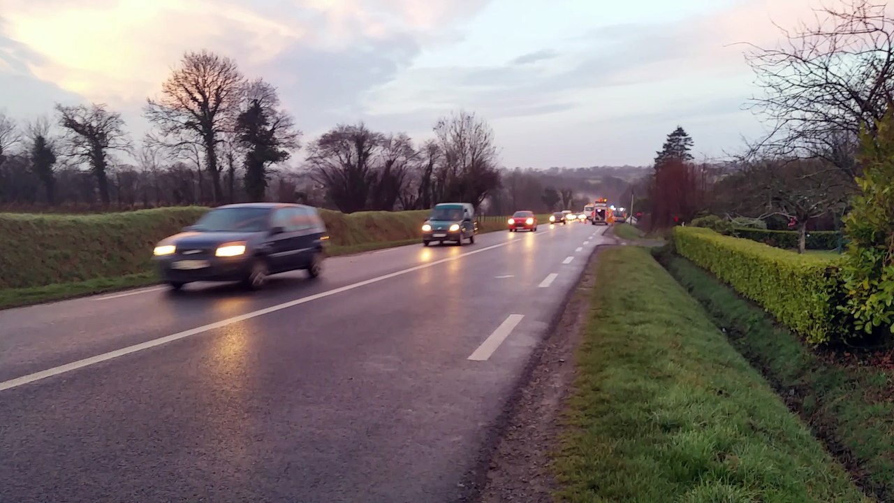 Manche : important carambolage près de Saint-Lô