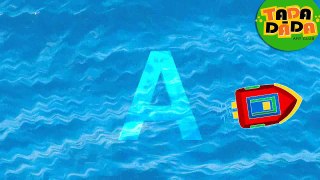 Learn to write ABC | Writing Alphabet Letters | phonic writing | ABC Songs for Children I Tada-Dada Art Club I Waterboat