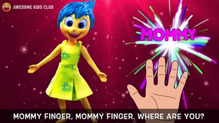 Disney Pixars Inside Out Finger Family Song!