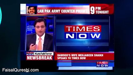 Is Dawood ibrahim in Karachi ? Faisal Qureshi Exposed Arnab Goswami Over His Fake Phone Call