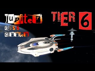 Jupiter Class Carrier [T6] with all ship visuals - Star Trek Online