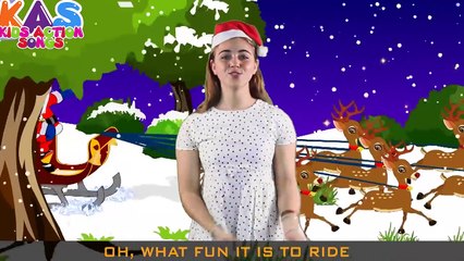 Jingle Bells | Christmas Action Songs For Children | Kids Action Songs