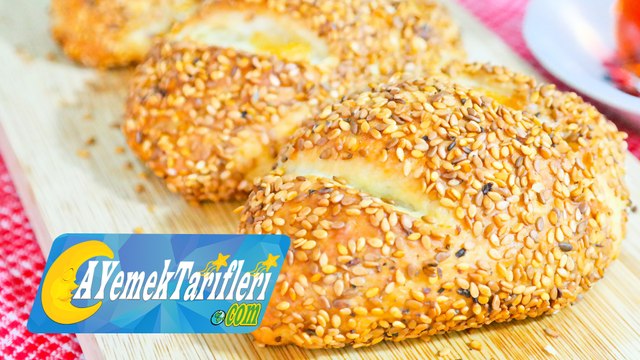 Simit Poğaça Nasıl Yapılır? | Simit Poğaça Tarifi | Sucuklu Kaşarlı Poğaça
