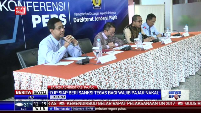Ditjen Pajak Kemenkeu Bakal Menindak Tegas Wajib Pajak Nakal