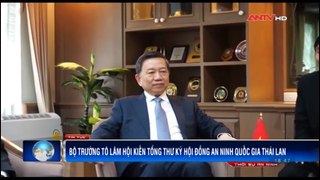 Bộ trưởng Tô Lâm hội kiến Tổng Thư ký Hội đồng An ninh quốc gia Thái Lan