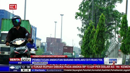 Kemenhub Larang Truk Barang Melintasi Ruas Tol Tertentu