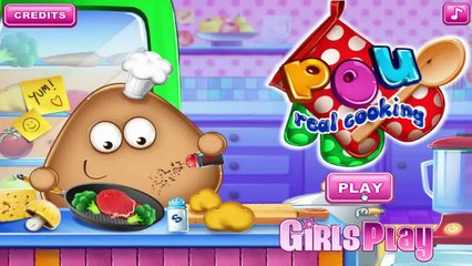 Pou Real Cooking - Pou Cooking Game for Kids