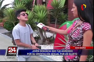 San Isidro: joven denuncia que fue agredido por su orientación sexual