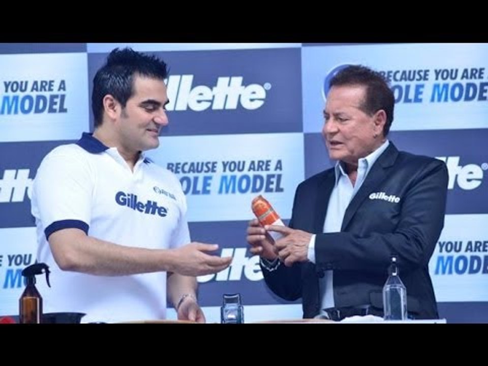 Rahul Dravid, Salim Khan, Arbaaz Khan, R. Ashwin At 'Gillette Because You Are A Role Model'