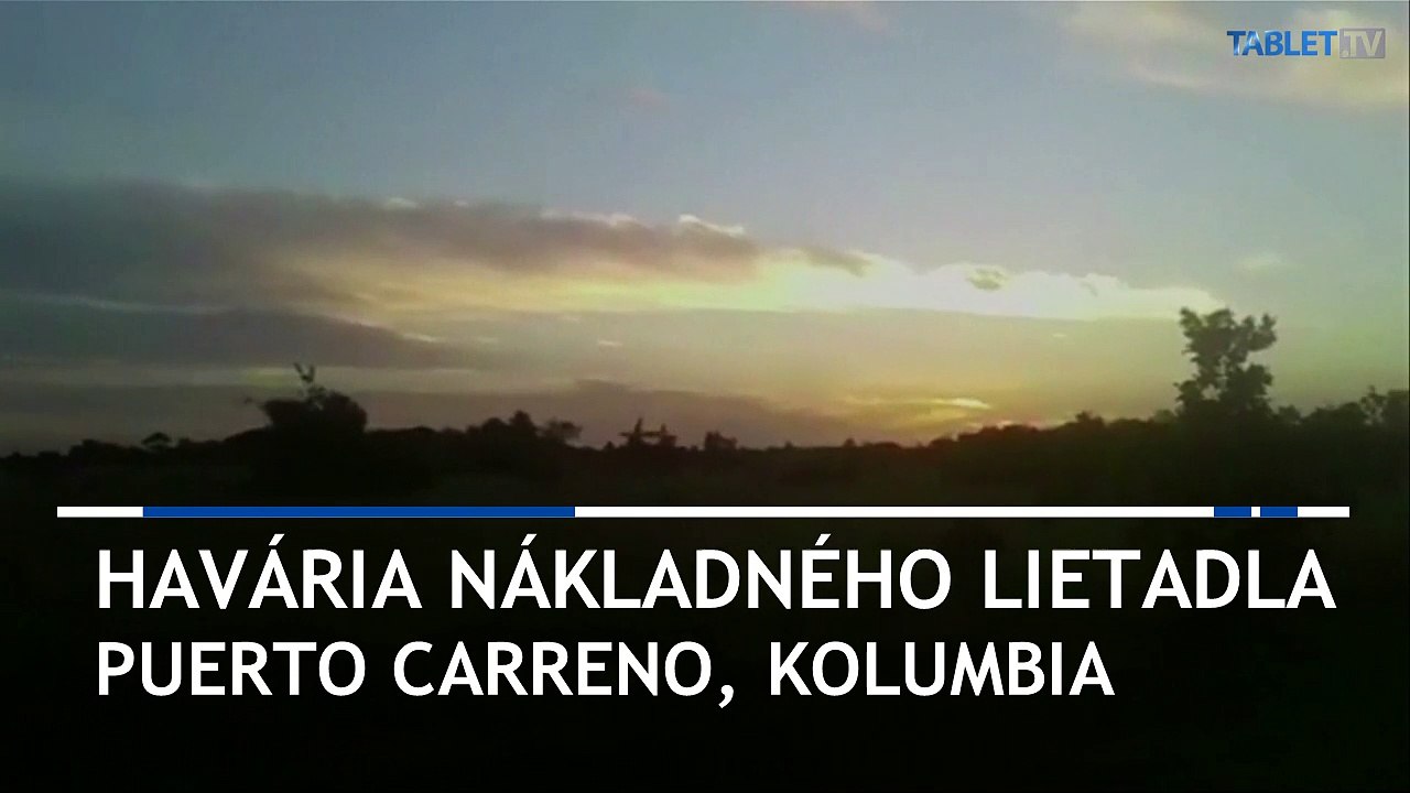 Náhodný svedok natočil haváriu nákladného lietadla. Prežil jeden muž