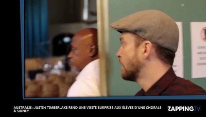 Justin Timberlake s’incruste dans une classe de lycée