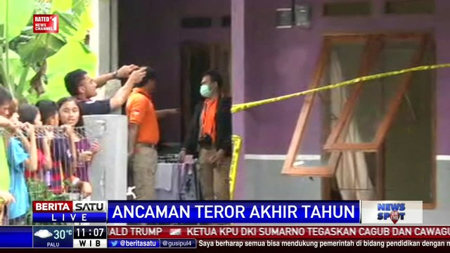 Ditemukan Paku dan Serpihan Ledakan di Kontrakan Teroris Tangsel