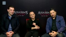 Entrevista a Hovik Keuchkerian, Carlos Bardem y Javier Gutiérrez por 'Assassin's Creed'