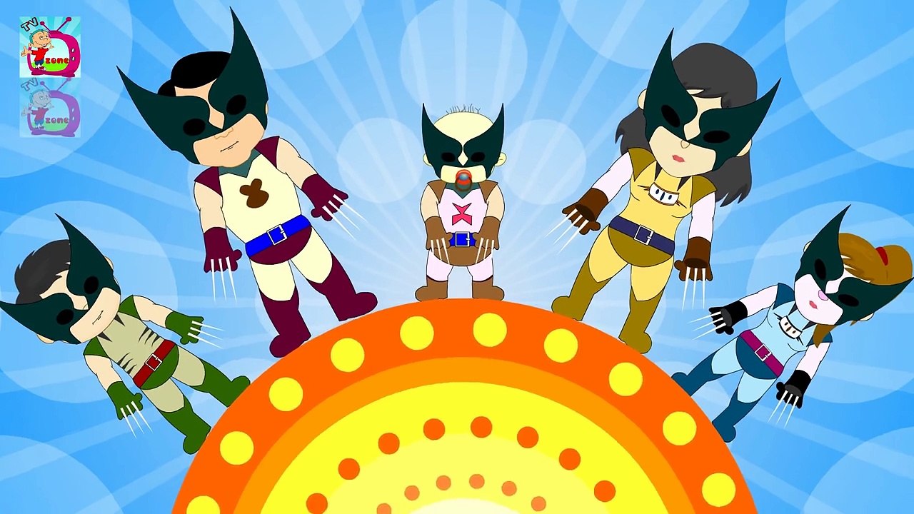 Finger Family Funny X Man Family | X-Men Finger Family | Finger Family Crazy X Men Rhyme