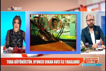 Tuba Büyüküstün, oyuncu Erkan Avcı ile yakalandı