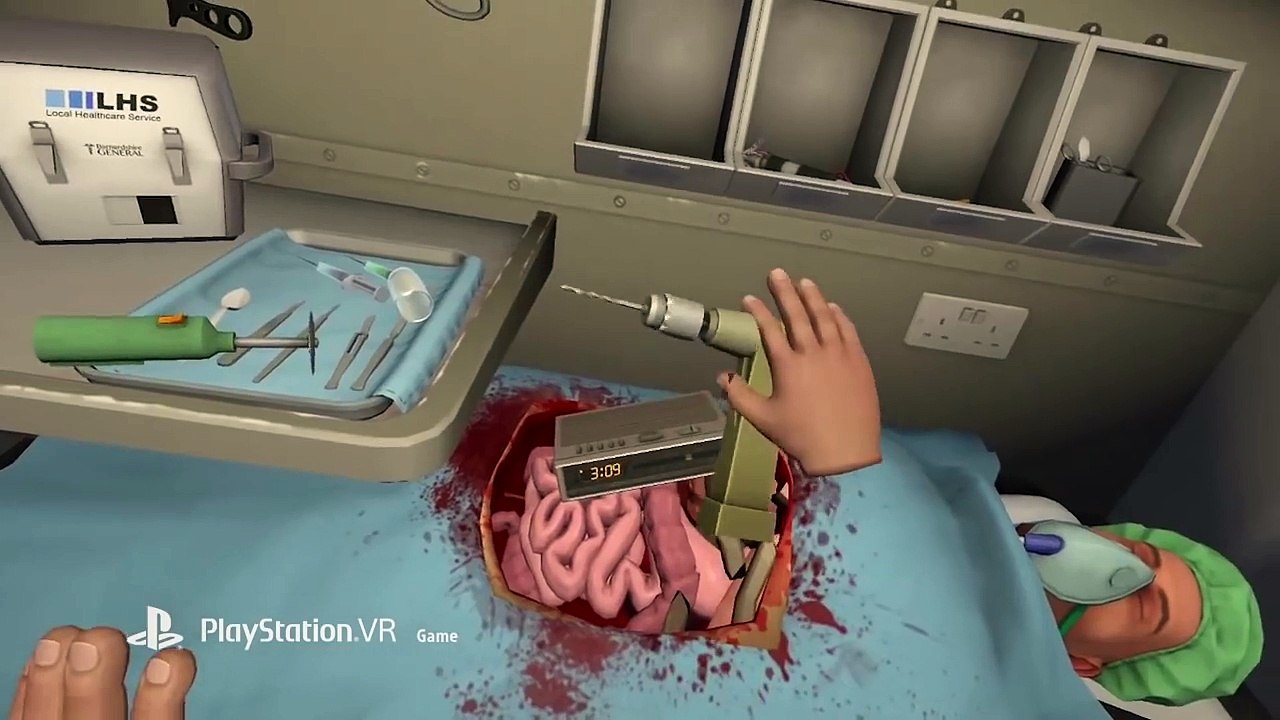 Surgeon Simulator ER Trailer PSVR