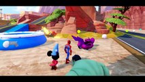 THE AVENGERS : The HULK, Spiderman & Iron Man Superheores   Mickey Mouse Frozen Elsa & Venom