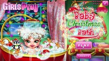 Baby Christmas Bath - Baby Bathing Game for Kids - Bathing Games