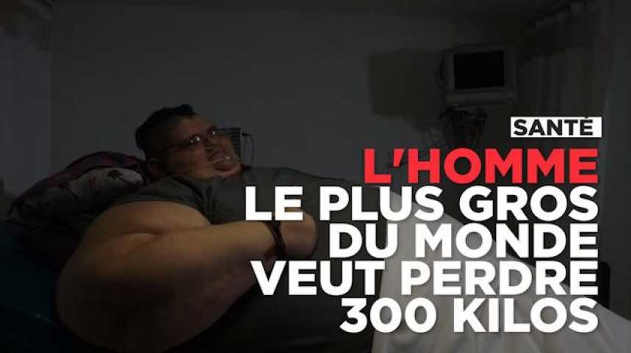 En 2017, l'homme le plus gros du monde tentera de perdre 300 kilos