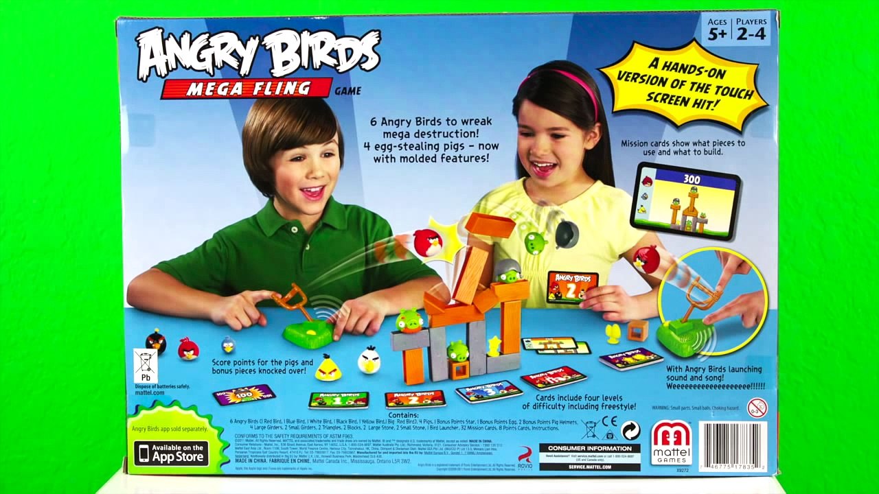 Angry Birds Mega Fling Game!