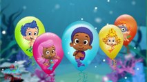 Bubble Guppies Finger Family Song (balloon) and Nursery Rhymes for Children