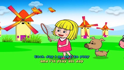 Days Of The Week Karaoke | Nursery Rhymes TV [Karaoke 4K]
