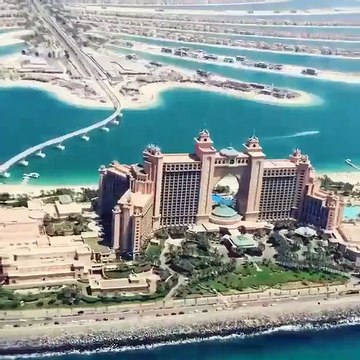 Sobrevoando Dubai, Emirados Árabes Unidos