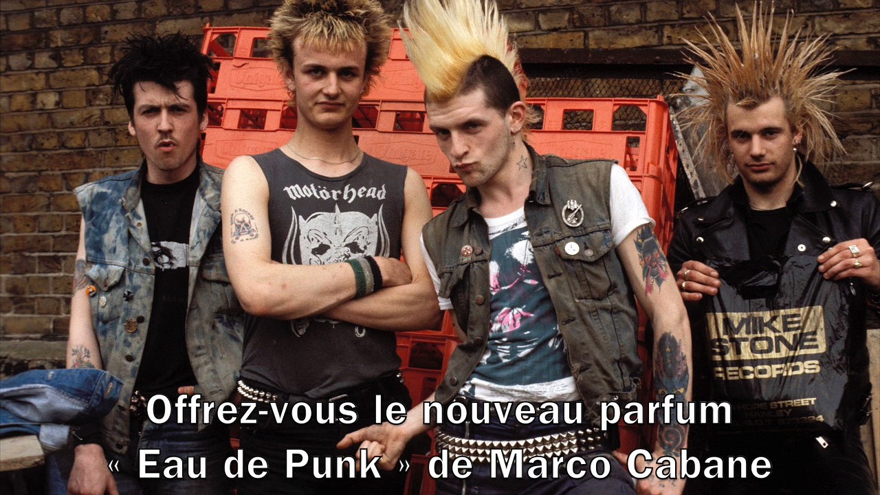 "Eau de punk" - Les Fausses pubs