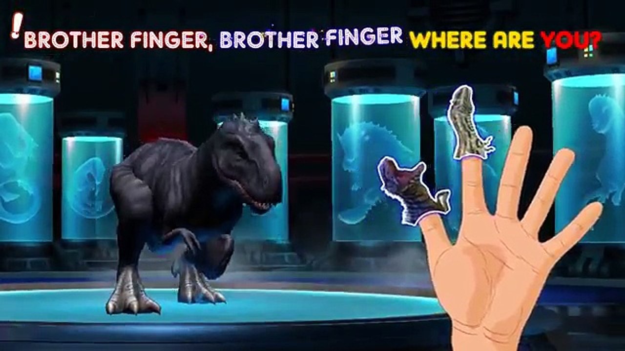 Blue #Dinosaur Finger Family #Nursery Rhymes Songs 3D | #Finger Family #Dinosaurs Songs For Kids