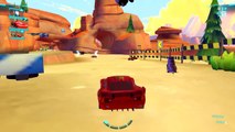 CARS 2 : Pixar Lightning Mcqueen Cars Disney Gameplay Video Race In Radiator Springs ! HD 2