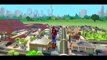 Lightning McQueen Color Spiderman&Avengers cartoon action Nursery Rhymes McQueen Songs for Kids