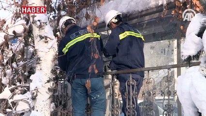 Ağrı'da otobüs duraklarına ısıtıcılı çözüm