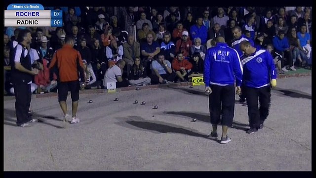 Christian FAZZINO aux commentaires de la WebTV Boulistenaute : 16ème ROCHER vs RADNIC