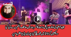 Atif Aslam tribute To junaid jamshed In live Concert