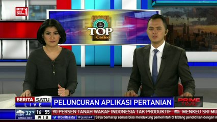 Informasi Pertanian Berbasis Aplikasi Smartphone Diluncurkan