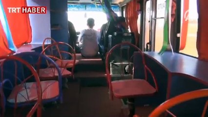 Suriye'de eğitim için yeni bir alternatif: Mobil okul