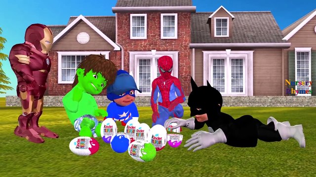 Funny Little Babies Bad Joker Girl Steals Surprise Eggs Frozen Elsa Pink SpiderGirl Spiderman Hulk