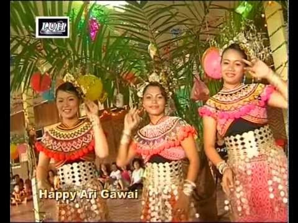 Happy Ari Gawai - Eddie Kuwing, Lila, Barry, Lucy, Helena Egit, Rudy, Joe Merudi, Nicholas
