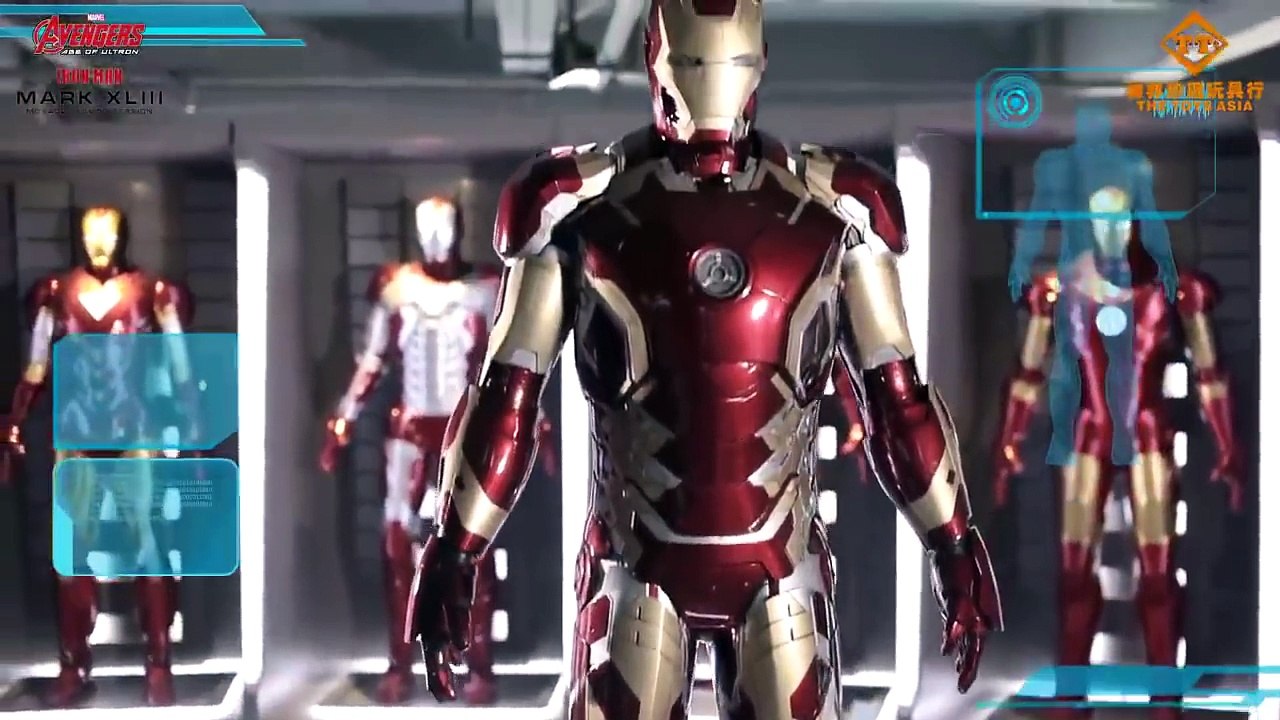 Iron Man - une incroyable figurine Marvel avec 567 parties qui bougent !!!