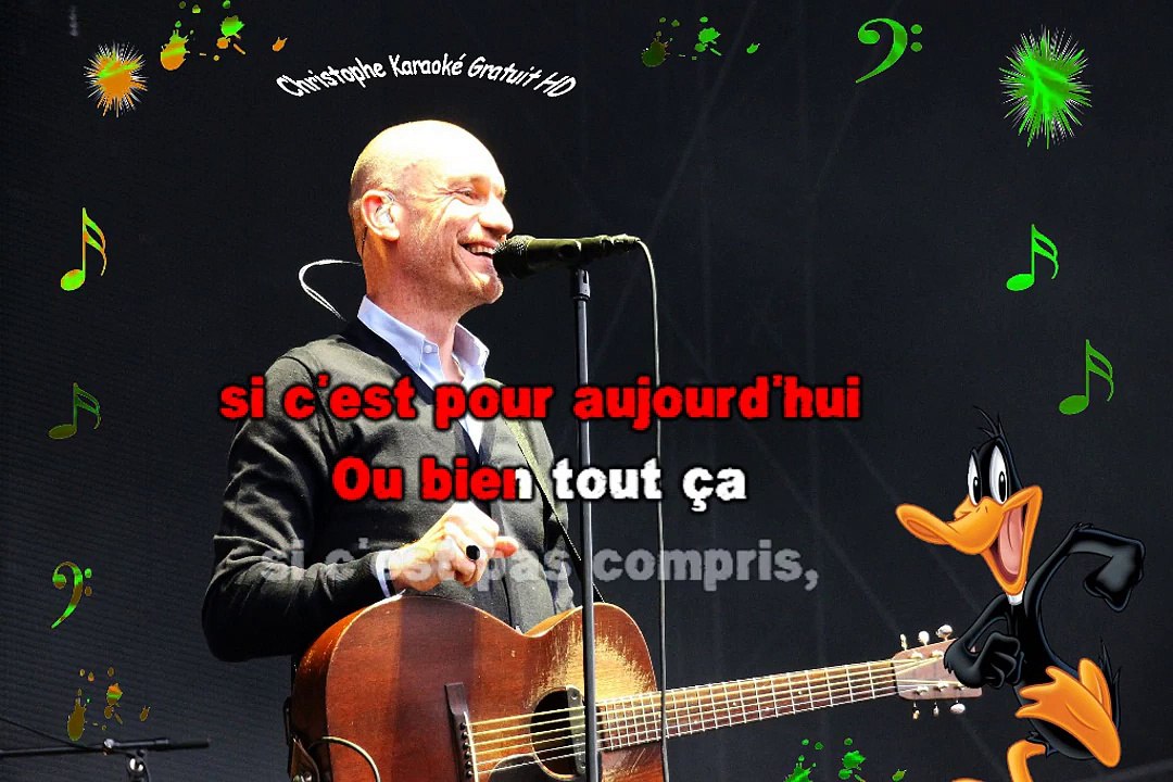 Louise Attaque - Les nuits Parisiennes KARAOKE / INSTRUMENTAL