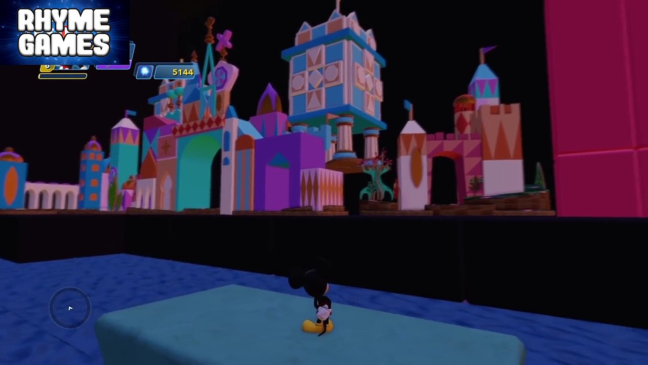 Mickey Mouse Its a Small World - Its a Small World Ride from Fantasyland at Disneyland