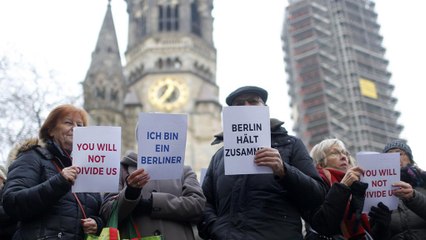 "You will not divide us," say defiant Berliners