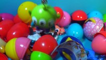 30 Surprise Eggs!!! Disney CARS MARVEL Spider Man SpongeBob HELLO KITTY PARTY ANIMALS Lps FURBY