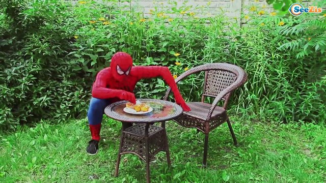 Frozen Elsa & Spiderman TOILET ATTACK! w/ Maleficent Hulk Batman Spiderman Fun Superheroes