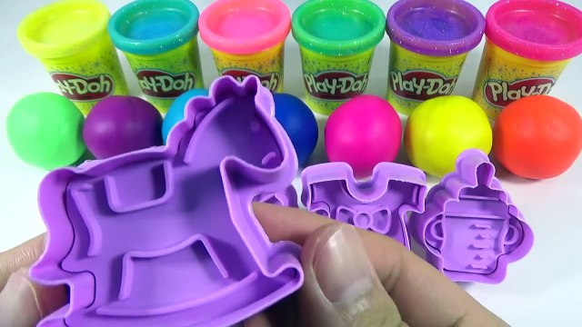 PLAY DOH & PEPPA PIG! - Make Bottle Milk Molds Fun ToyS & Creative for Kids PlayDoh Fun!-aU1RJCuTm6s