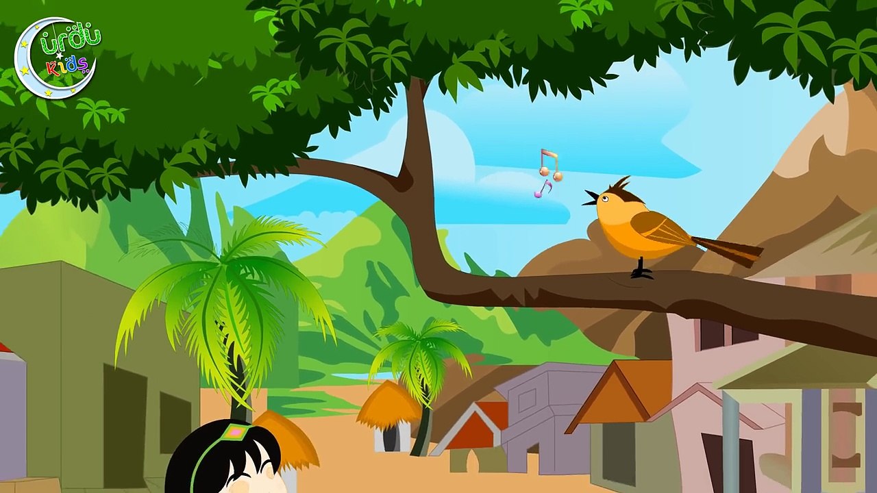 Bulbul Ka Bacha | بلبل کا بچہ | Urdu Nursery Rhyme