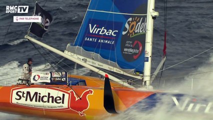 Vendée Globe - Jean-Pierre Dick a rencontré des dauphins